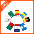 country flag sweatbands